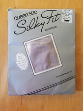 Queen Size Silky Fit Pantyhose pearl gray