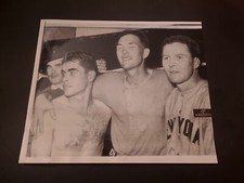 1943 WORLD SERIES CHAMPION PHOTO NEW YORK YANKEES BILL DICKEY MLB BASEBALL CITY