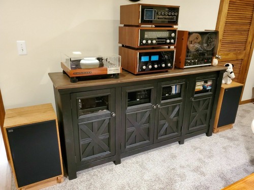 Ash Speaker Stands for Klipsch Forte 