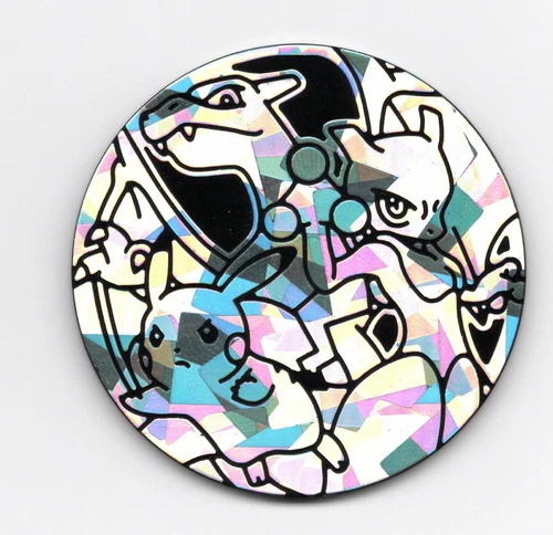 Pokemon Battle Academy COIN Charizard Pikachu Mewtwo Jumbo Foil Coin!!