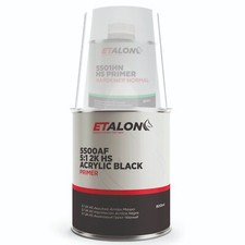 Etalon Acrylic Black Primerhardener 1 Quart Kit With Mixing Cup Free Shipping
