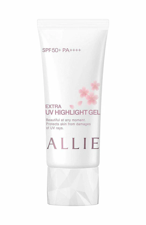 Kanebo Allie EXTRA UV Higlight Gel PK солнцезащитный крем версия Sakura 60 г SPF50+/PA++++ - Изображение 2 из 4