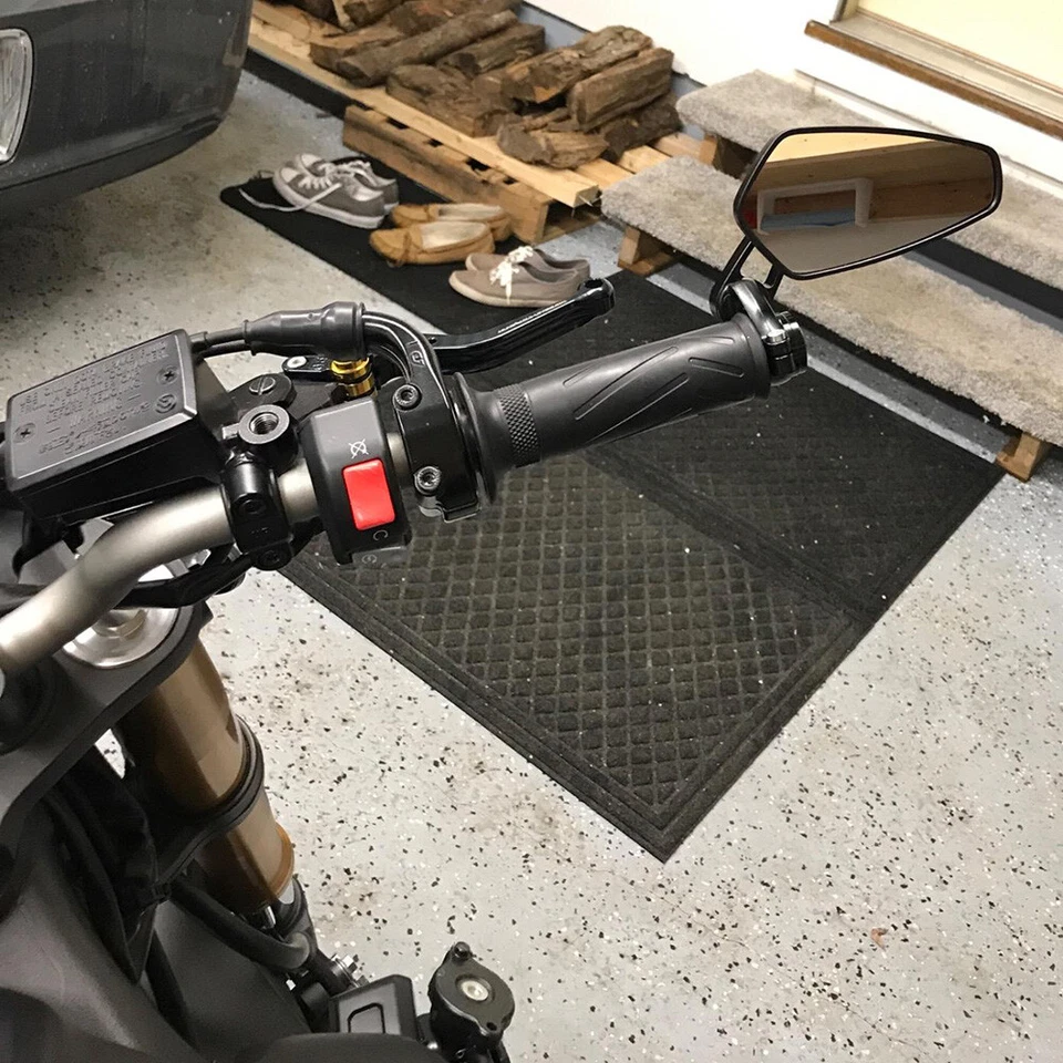 Для 2011 2012 2013 Yamaha FZ8 / Vmax 1700 мотоцикла ручки конца боковые зеркала - Изображение 2 из 4