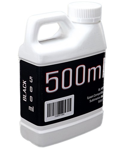 Dye Sublimation Ink Black 500ml for 