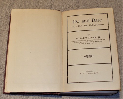 DO AND DARE von Horation Alger Jr. (Vintage) - Bild 4 von 4