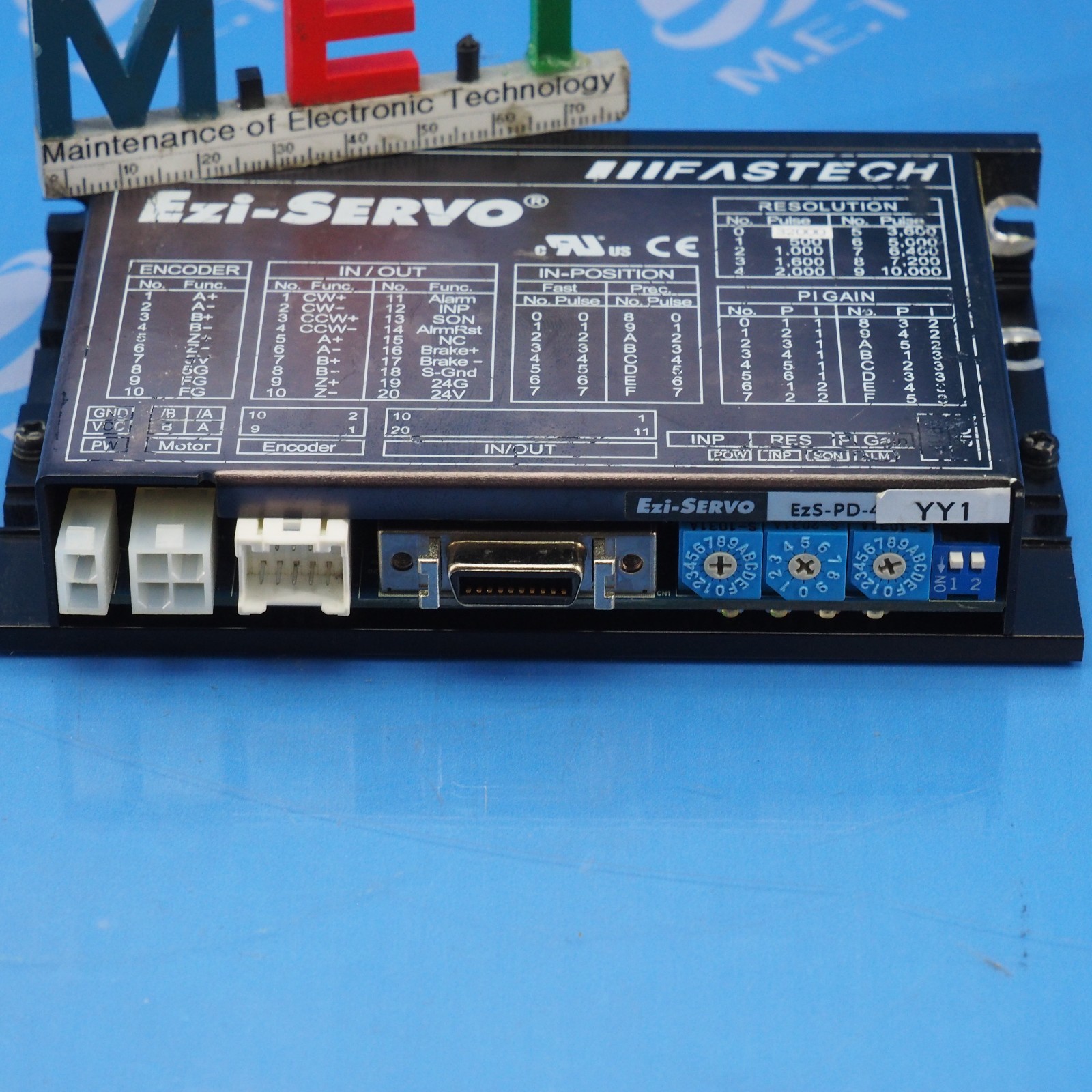 Fastech Ezi-Servo Ezs-Pd-42L-D1-Rc Ezspd42Ld1Rc 60Days Warranty | eBay