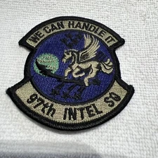 Military We Can Handle It 97th Intel Sq Patch. Lot 196 