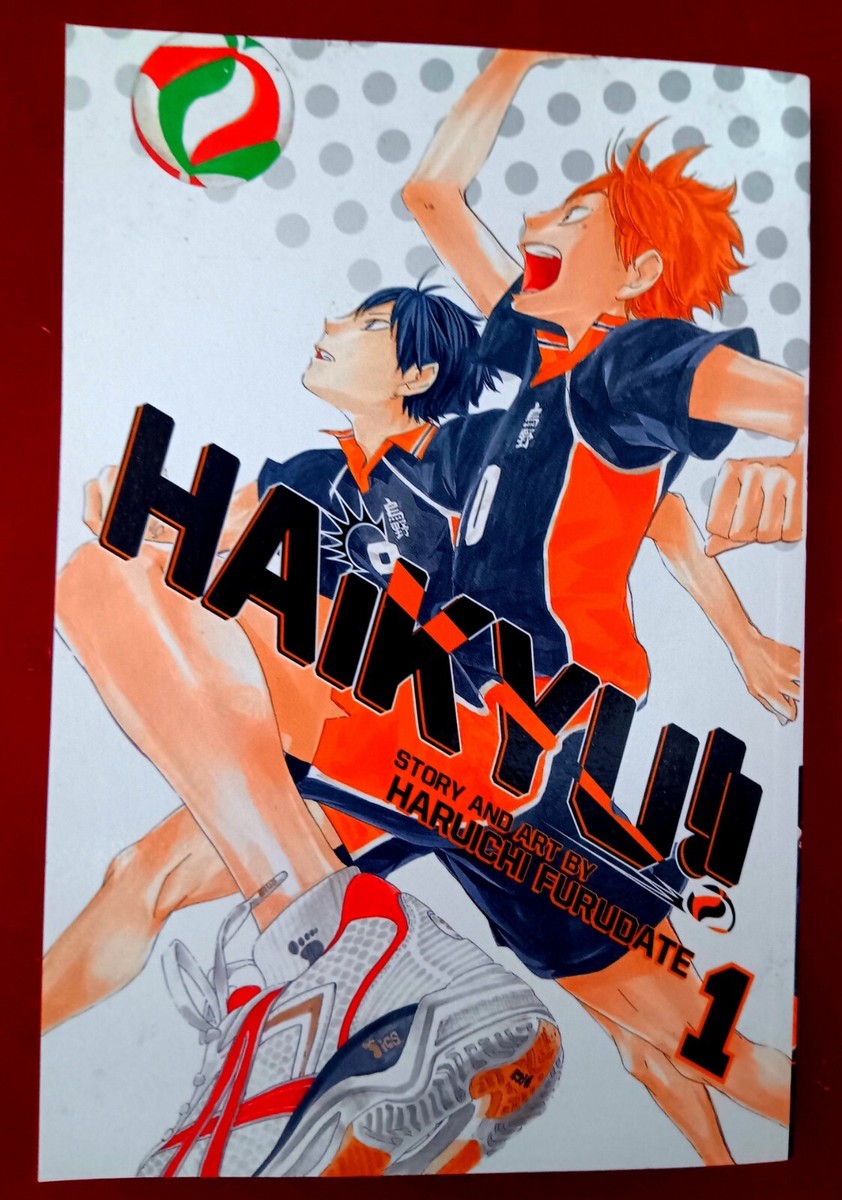 Haikyu!! Vol 1 Haruichi Furudate Shonen Jump Manga Trade PB Action
