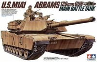 Tamiya 35156 Us M1A1 Abrams 120Mm Waffe Kampfpanzer 1/35 MaßStab Plastik Set T4