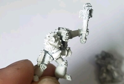 Warhammer 40k Space Marine Chaplain In Metallo, Games Workshop, Fuori Produzione