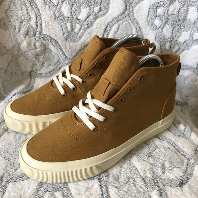 Everlane Shoes High Top Sneakers Brown Womens Size Lace Up