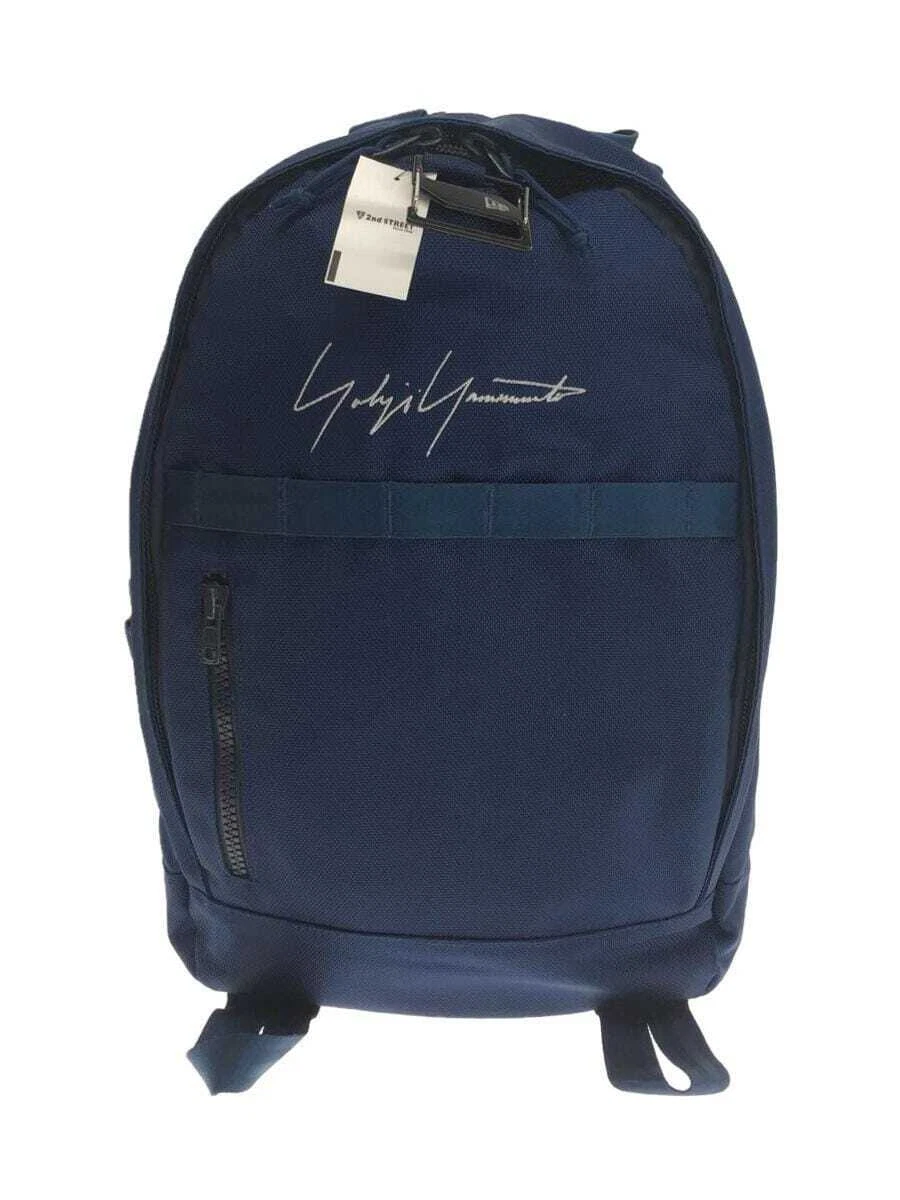 YOHJI YAMAMOTO x NEW ERA backpack navy nylon height 42 width 24.5
