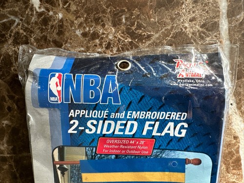 NBA Golden State Warriors 2-sided 44 x 28 Premium Embroidered Banner Flag ~ New - Picture 10 of 11
