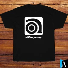 New Shirt Ampeg Amps Amplifier Guitar Logo White/Black /Grey /Navy T-Shirt S-3XL