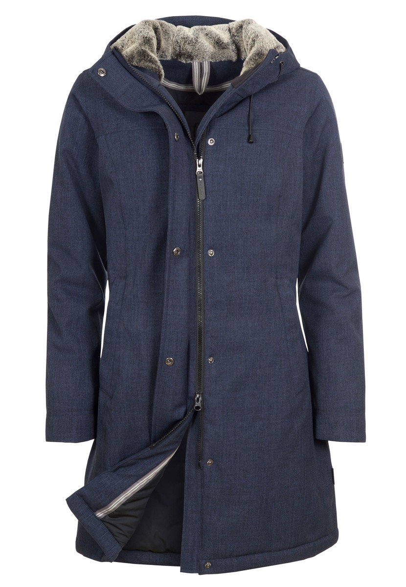 Elkline Damen Wintermantel Apres Ski Winterparka Coat Outdoor warm