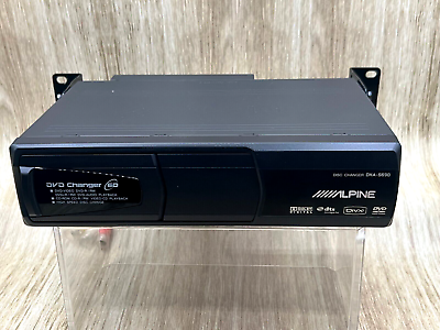Alpine DHA-S690 6 Disc DVD CD Changer Media Player J195 with Alpine DHA-S690 6 Disc DVD CD Changer Media Player J195 with