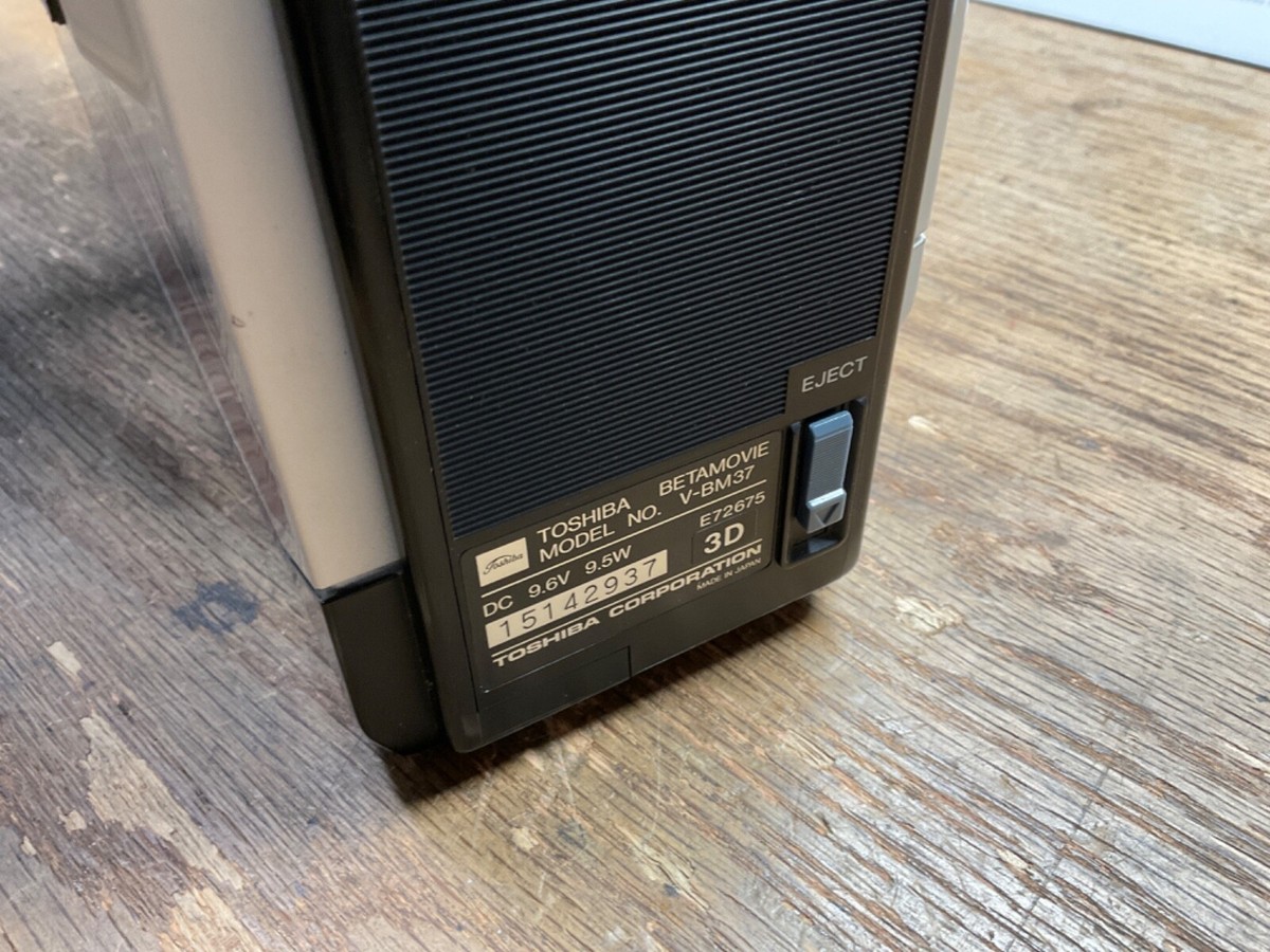 フィルムカメラ TOSHIBA CCD Betamovie BM-T33 TOSHIBA CCD