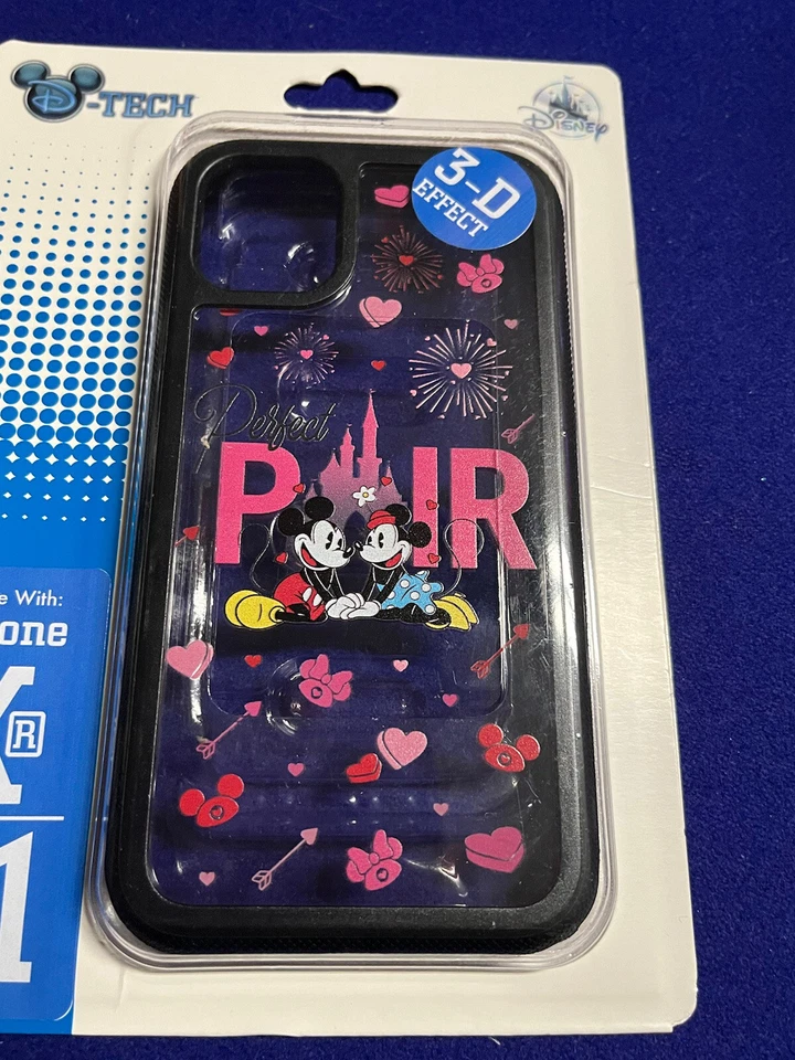 迪斯尼公园完美对米奇米妮耳机 iPhone Xr/11 或 12/12 专业保护套 — 第 3/4 张图片