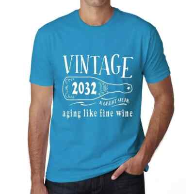 ULTRABASIC Herren T-Shirt Altern wie ein guter Wein 2032 Aging Like A