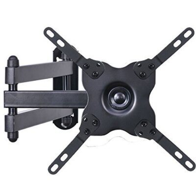 TV Wall Mount Monitor Bracket with Full Motion Articulating Tilt Arm 15'' Exte...