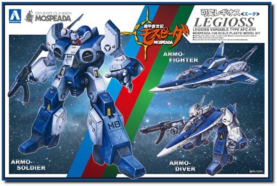 AOSHIMA Genesis Climber Mospeada 1/48 Transformable Legioss ETA