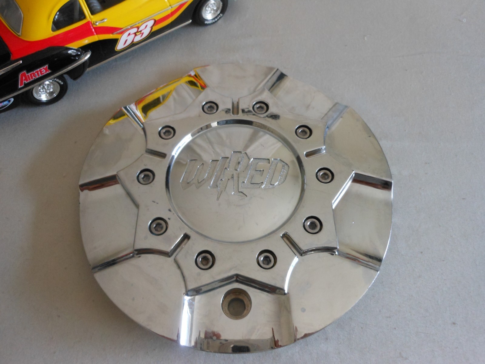 WIRED Wheels Chrome Custom Wheel Center Cap # C-230-1, W132, 20
