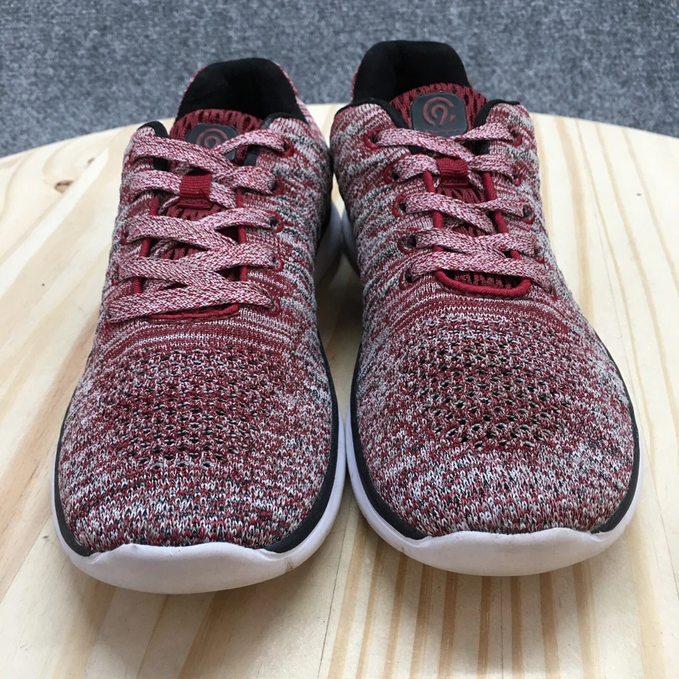 C9 Champion Zapatos Jóvenes 4 Niños Speedknit Atlético Tenis Bajos Rojo Gris Con Cordones Foto 4 de 4