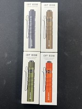 4 Olight I3T EOS Limited Edition Orange 180 Lumen Dual-Output EDC Flashlight