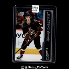 2021-22 Upper Deck #479 Dysin Mayo Arizona Coyotes Young Guns