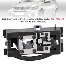 Left Rear Trunk Lid Tail Light Bulb Holder Socket For BMW X5 E70 2008-2013