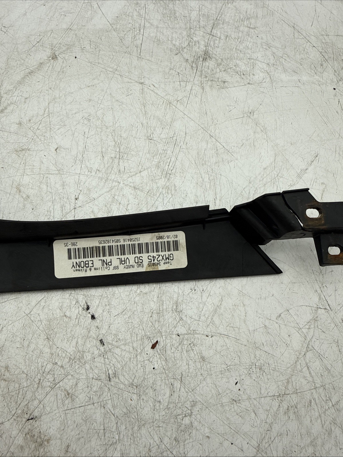 05-13 CHEVROLET CORVETTE C6 FRONT RIGHT PASSENGER SIDE FLOOR CONSOLE TRIM OEM