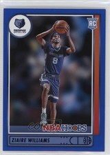 2021-22 Panini NBA Hoops Rookies Blue Ziaire Williams #211 fm0