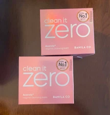 [BANILA CO] Clean It Zero Cleansing Balm Acerola+  6.08 oz Pack of 2 EXP 9/9/27