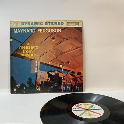 Maynard Ferguson A Message From Newport LP Roulette SR-52012 Stereo Jazz