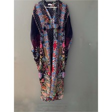 Johnny Was Dreamer Kaftan Swim Coverup