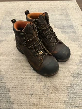 Timberland Pro Endurance 6 Steel Toe Boot Brown, Waterproof Men’s Size 9.5 W