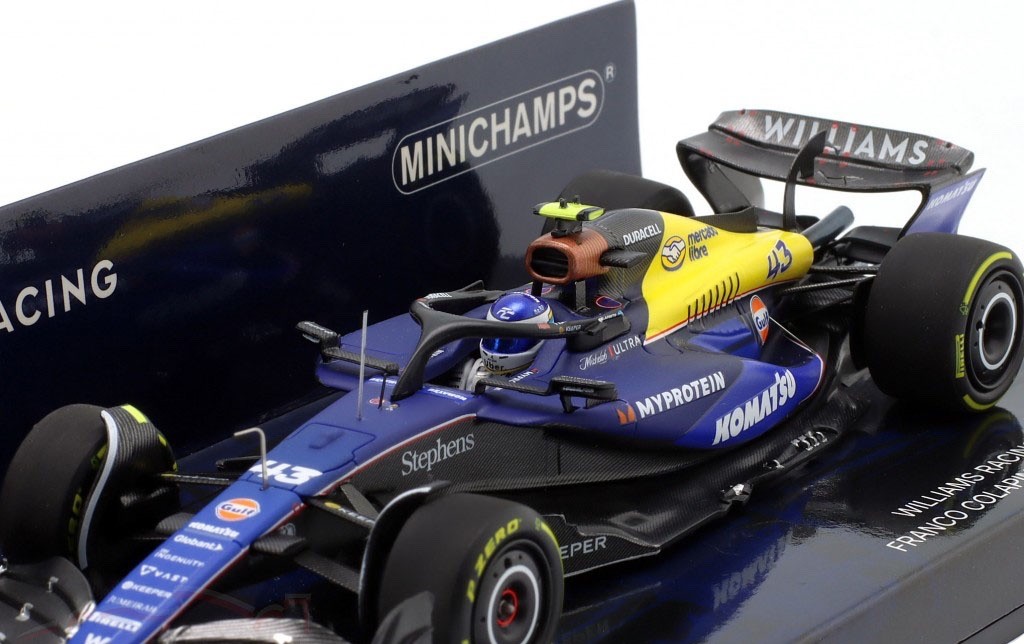 Minichamps Williams F1 FW46 #43 Mexican GP 2024 - Franco Colapinto