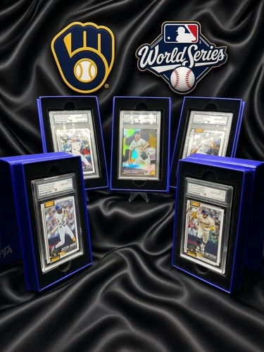 2026 Topps Flagship Milwaukee Brewers World Series Collection GEM MINT PTA 10🔥 - product listing photo