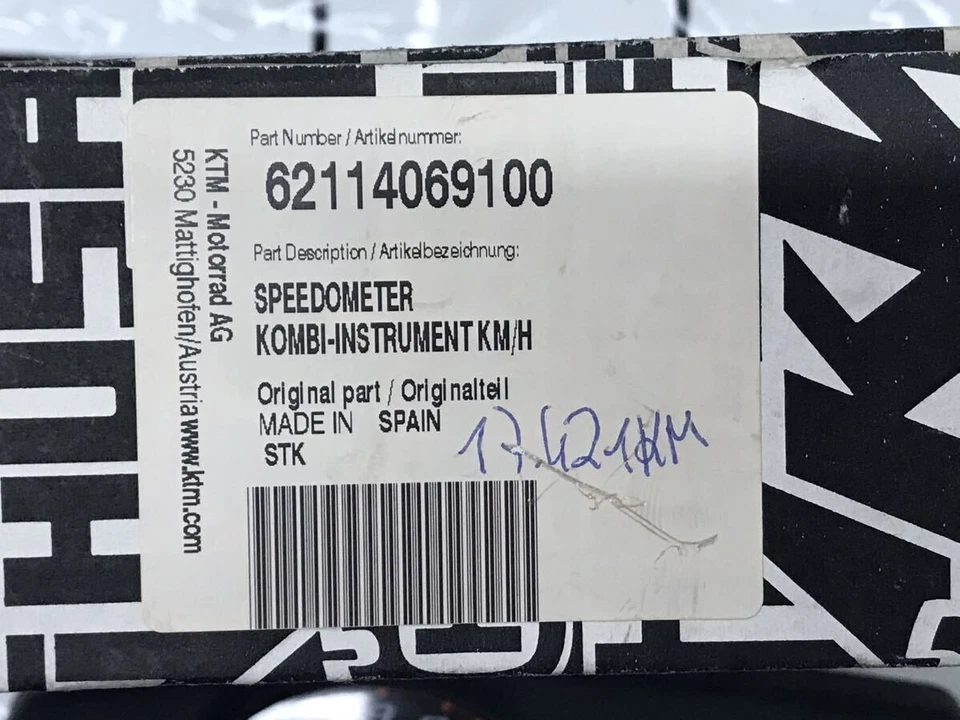 KTM 990 Supermoto Speedometer Gauge - Imagem 4 de 4