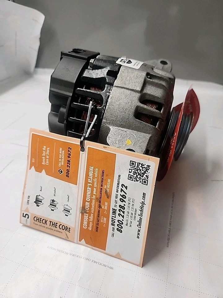 Chevrolet Equinox 10-17,GMC Terrain 2010-2017 2.4L Reman 11459 Alternator No CC! - Изображение 4 из 4
