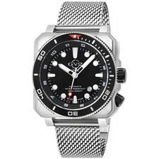 GV2 by Gevril Men's 4541B XO Submarine Swiss Automatic Sellita SW200 Steel Watch