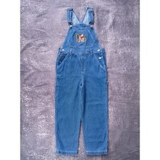 Vintage 90s WINNIE THE POOH Embroidered Disney Denim Overall JERRY LEIGH