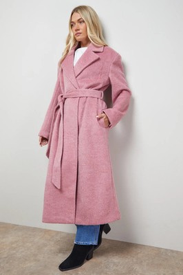 Oasis Rosa Mantel Damen Daywear Jacken & Mäntel