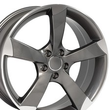 Oe Wheels Au29-19085-5112-35mg 19 Replica Fits Audi A Series 19x8.5 Machined Oe Wheels Au29-19085-5112-35mg 19 Replica Fits Audi A Series 19x8.5 Machined