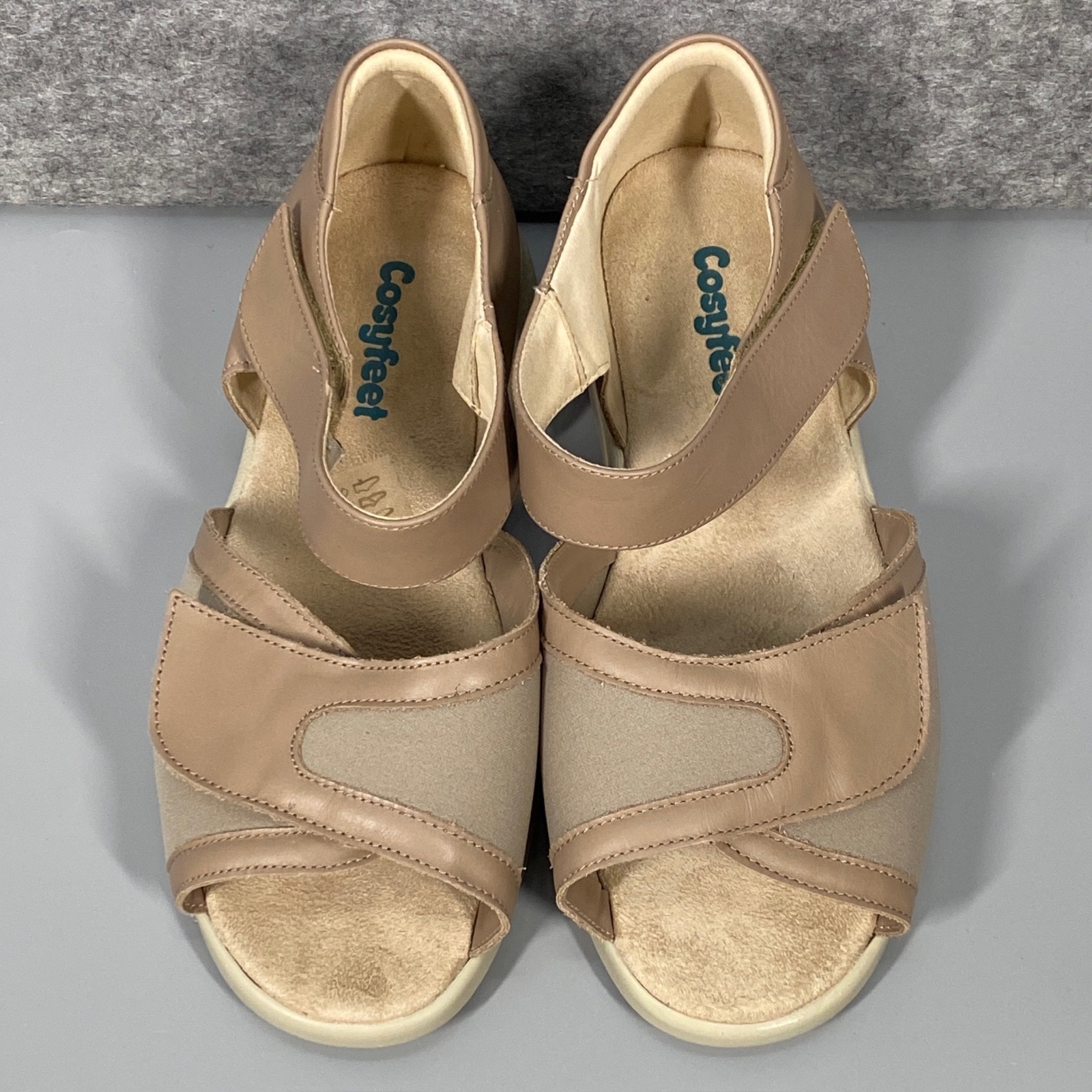 APL Cosyfeet Sunny sandali donna beige taglia UK 8