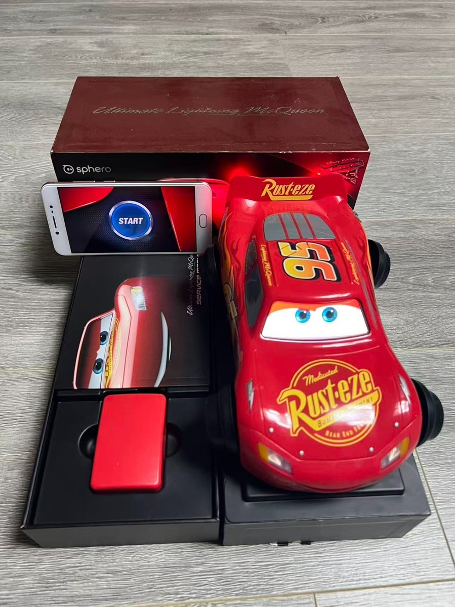 PLAYABLE !! SPHERO ULTIMATE LIGHTNING MCQUEEN CARS DISNEY PIXAR