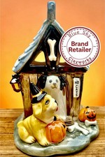 Casa de velas Blue Sky Clayworks HALLOWEEN DOG HOUSE NUEVA para 2026 auténtica minorista