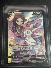 Pokémon Sylveon V Full Art Ultra Rare Holo TG14/TG30 Brilliant Stars on eBay