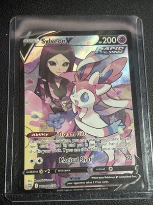 Pokémon Sylveon V Full Art Ultra Rare Holo TG14/TG30 Brilliant Stars