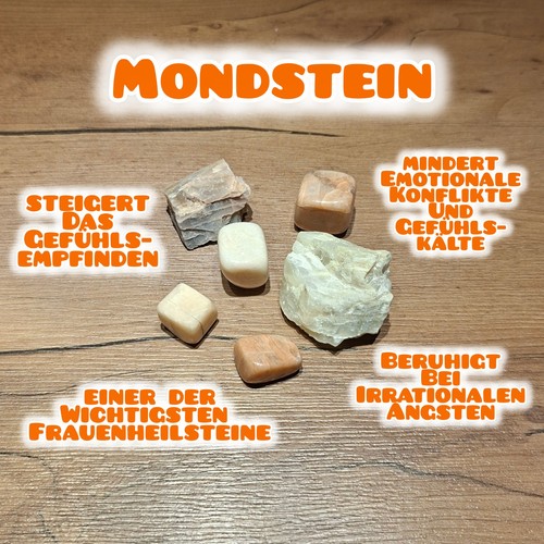 Mondstein – Trommelsteine 1,5-2,5cm